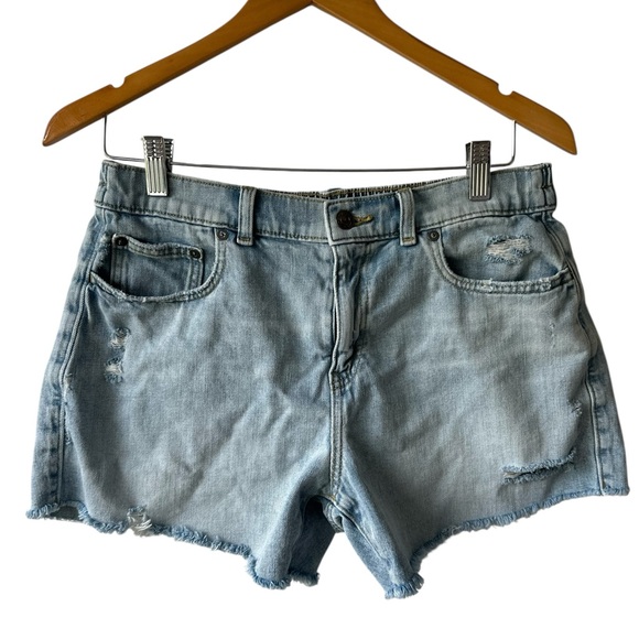 aerie Pants - Aerie Distressed Denim Short